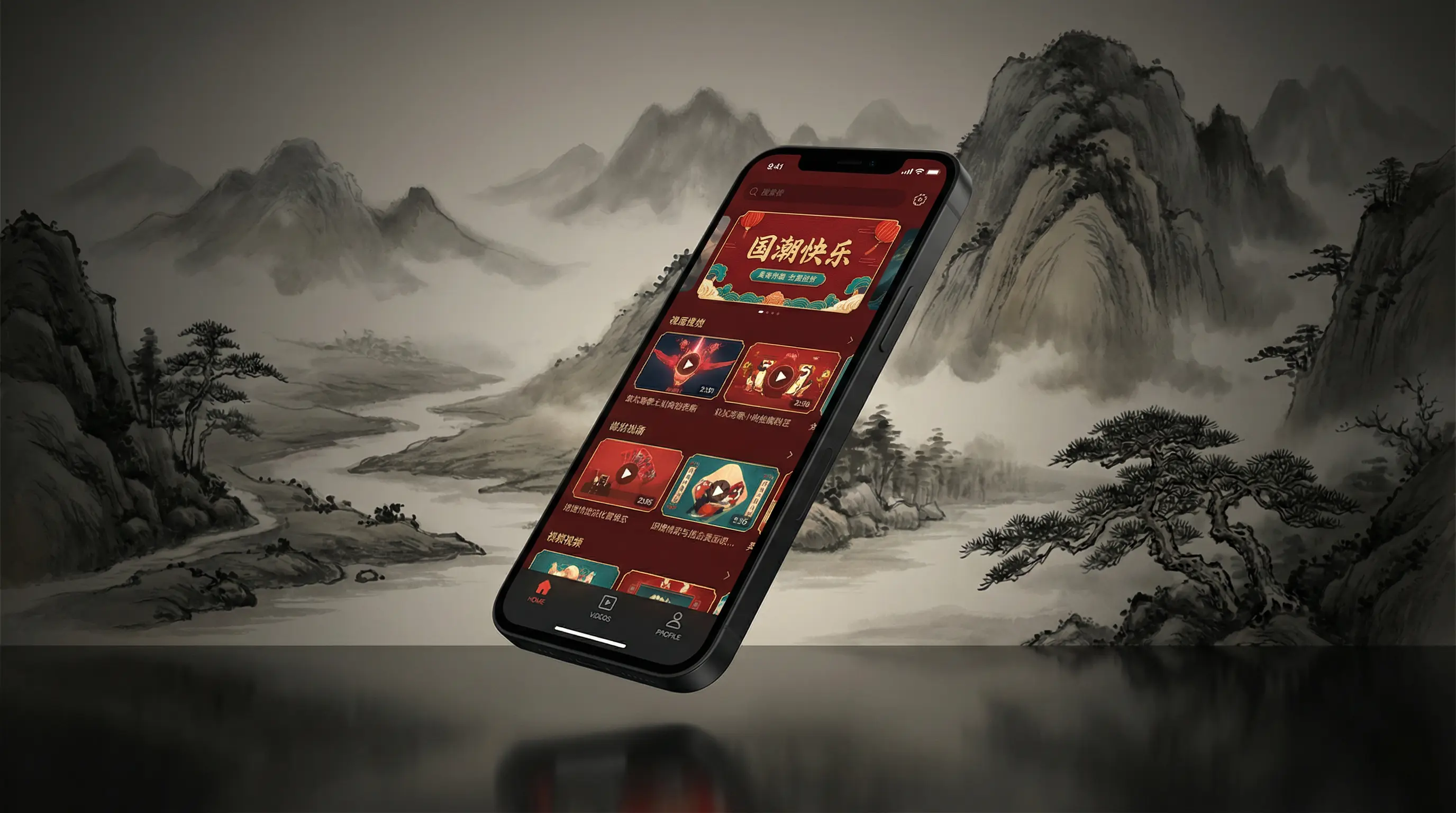 使徒行者高海宁 移动端APP界面展示